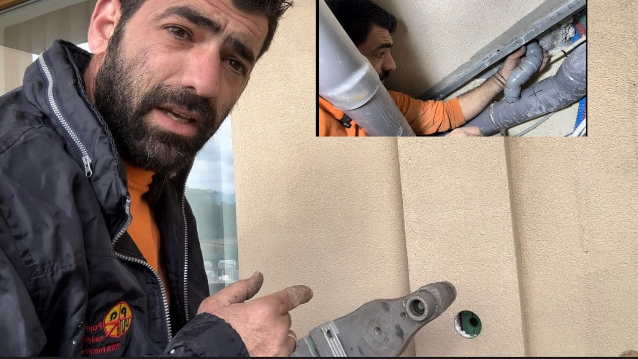 #Αποχέτευσηpvc σε μπαλκόνι#pprκεντρικη#βρυση#υδραυλικα#αποχετευση#pvcpipes 