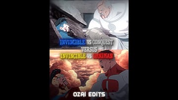 Invincible vs Conquest VS Invincible vs Omniman #invincible #omniman