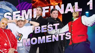 Best Moments Of Semi Final 1 (2024)