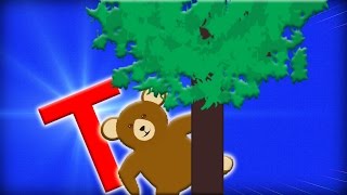 Videos For Babies And Toddlers: Learn The Letter T With Teddy Bears And Trees!