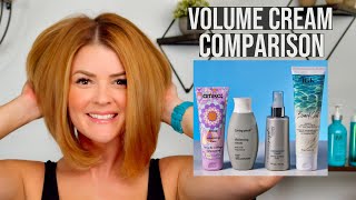 PRO STYLIST COMPARES | LIFE CHANGING VOLUME CREAMS | FINE THIN HAIR screenshot 4