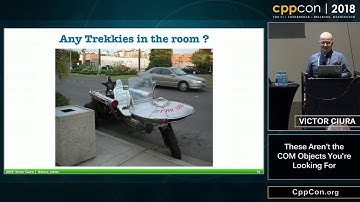 CppCon 2018: Victor Ciura “These Aren