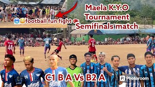 ဘဲကျီး K .Y.O Day Tournament Semifinal match C1 BA Vs B2 A pa nay 💪💪❤️🔥