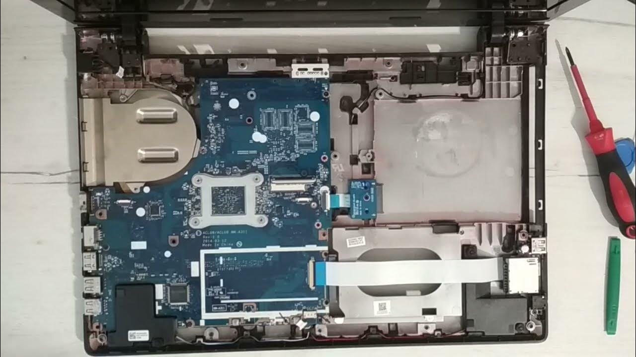 Lenovo G50-30 80G0 memory replacement and expansion, dust cleaning and ...