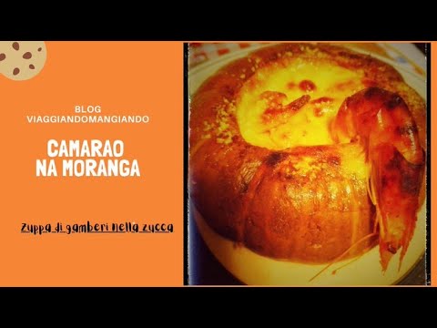 Video ricetta Camarao na moranga