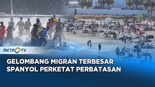 Krisis Perbatasan Ceuta Membesar, Spanyol Sebut 80 Ribu Migran Masuk dari Maroko