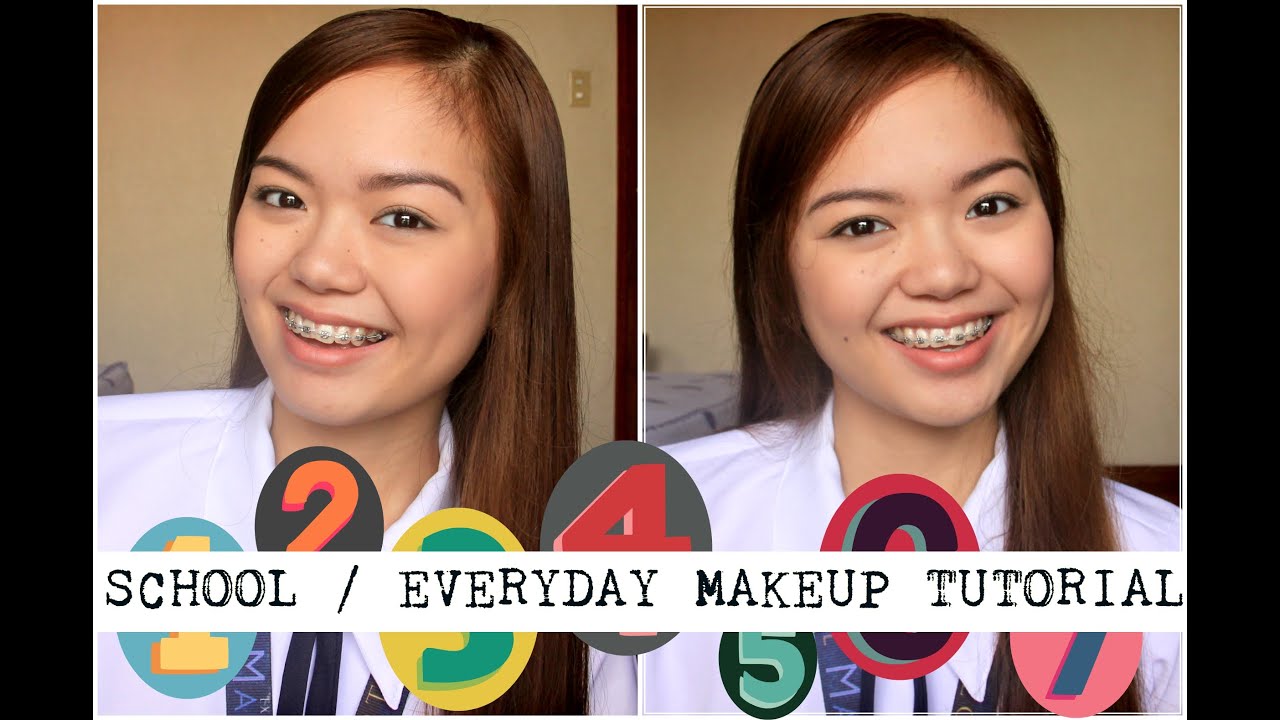 Get Ready With Me School Everyday Makeup Tutorial English