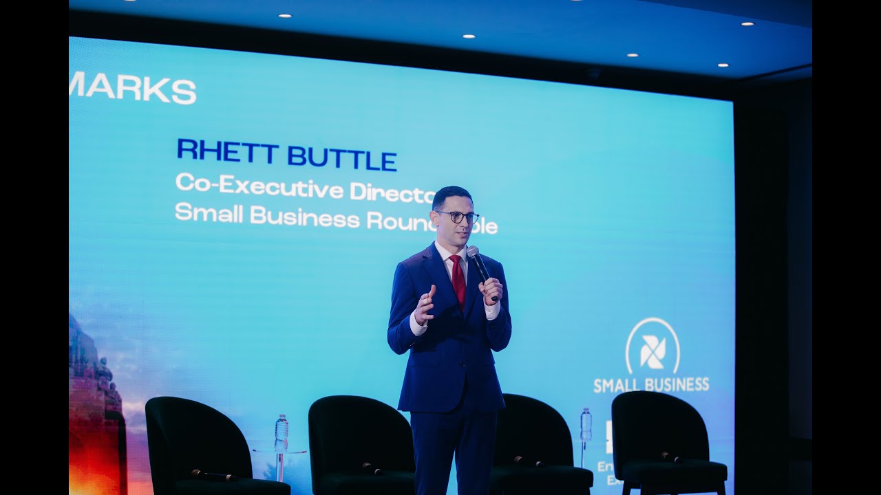 Rhett Buttle Opening Remarks by Rhett Buttle, Co-Executive Director, SBR ...