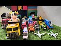 Wadidaw! Mobil Truk Tronton Panjang Banyak Mobil Mobilan, Mobil Balap, Bus Tayo, Kapal dan Bulldozer