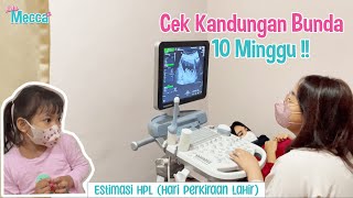 Download Lagu PERIKSA KANDUNGAN KEHAMILAN 10 MINGGU | HASIL USG KEHAMILAN 2-3 BULAN MP3