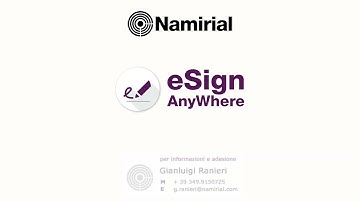 Tutorial eSignAnyWhere Professionisti