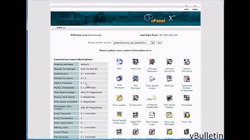 Setup MySQL Database via cPanel