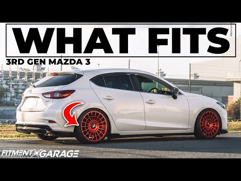 Vídeo: Qual é o tamanho dos pneus de um Mazda 3?