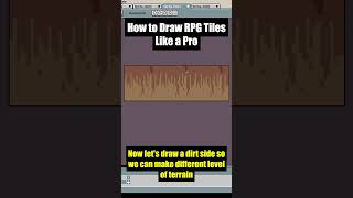 How to Draw an RPG Tile Set like a Pro  #pixelart