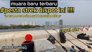 Mancing muara baru dispot dam ijo || MANCING MUARA BARU