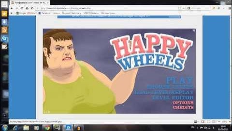 How to get Happy Wheels in full screen [HD] (Easy)