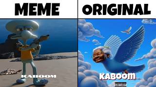 Rest in Peace My Granny She Got Hit By A Bazooka Original vs Meme Part 2