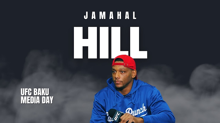 Jamahal Hill Talks UFC Baku Main Event vs Khalil Rountree, Losses After Achilles Injury At Media Day