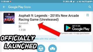 Asphalt 9 Legends |Officially Launched For Android On |Playstore 2018 screenshot 1