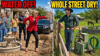 I Turned Off My Ranch Water for Two Days — HOA Karen Called 911 Because Her Whole Street Went Dry