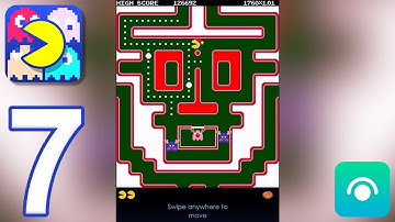 PAC-MAN - Gameplay Walkthrough Part 7 - Mazes: Gift, Santa (iOS, Android)