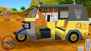 Offroad Auto Rickshaw Driving Simulator - Crazy Tuk Tuk Driver Game - Android GamePlay V98YR7 screenshot 1