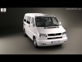 Volkswagen Transporter (T4) Caravelle 2003 3D model by 3DModels.org