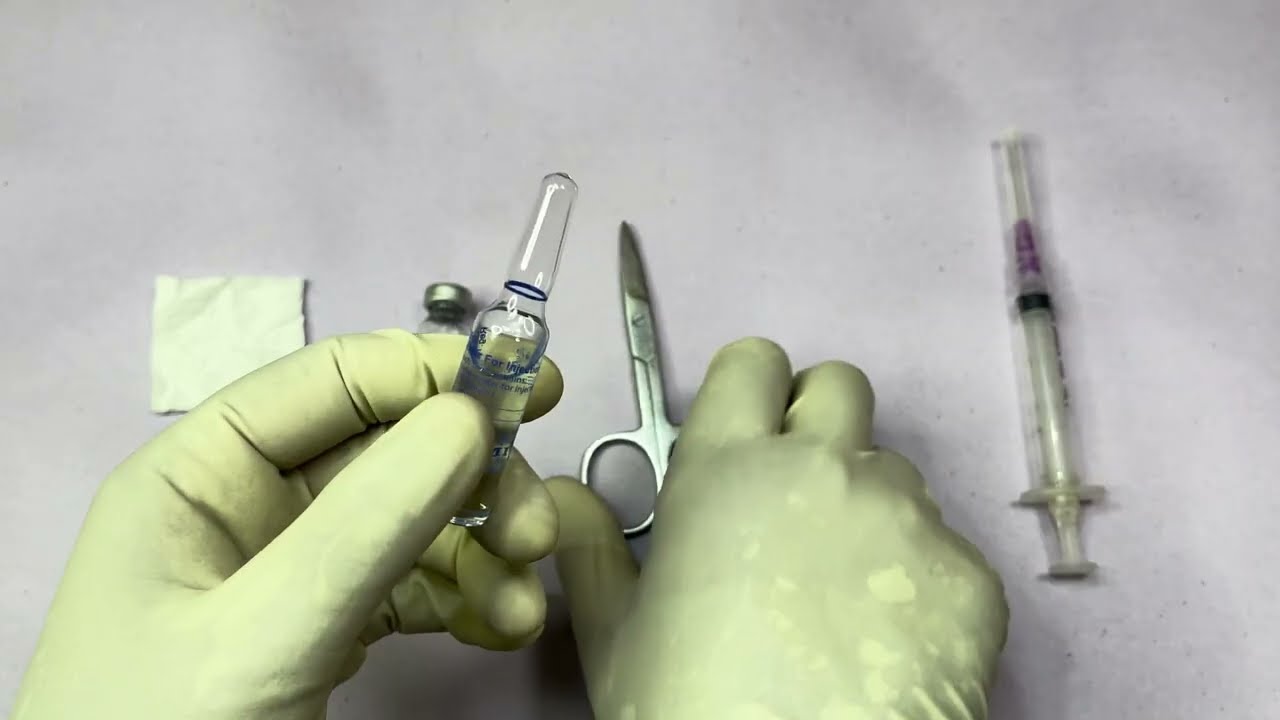 Step-By-Step Guide to Give IM Injection ||Correct Way to give injection ...