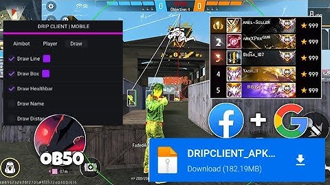 🔖 𝗗𝗥𝗜𝗣 𝗖𝗟𝗜𝗘𝗡𝗧 𝗠𝗢𝗗 𝗠𝗘𝗡𝗨 | 100% WORKING NO BAN ISSUE NO BLACKLIST ISSUE | 