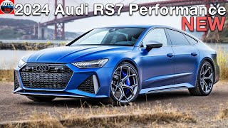 NEW 2024 Audi RS7 Performance - REVIEW exterior, interior, features