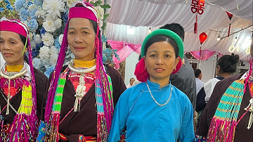 ngày 17 tháng 2, 2025 dân tộc dao thanh y đốn dân tộc sán chỉ về làm dâu ở thôn ke mây xã phong dụ