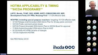 HOTMA Training  - November 29, 2023