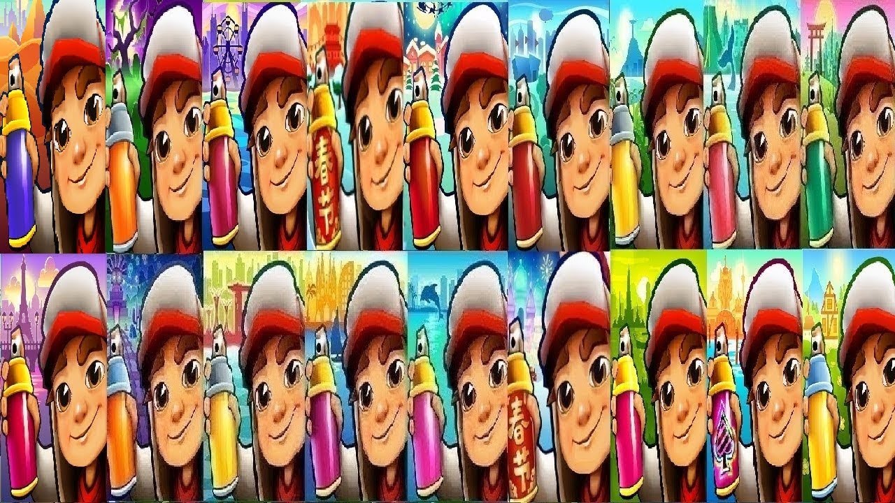 Subway Surfers World Tour 2020 - Cairo VS Paris Beijing  Winter Holiday Christmas  Mexico Halloween