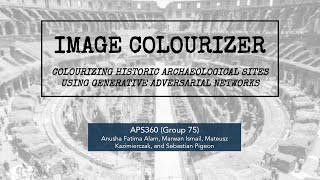 Colorizing Black and White Archaeological Images using DC-GANs