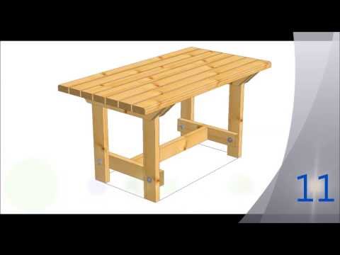 Video: Masa din lemn DIY: idei interesante, caracteristici si fotografii