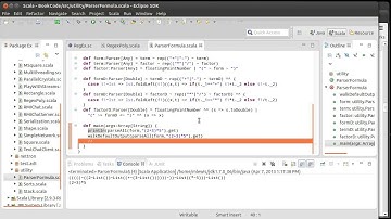 Specifying Parser Output (using Scala)