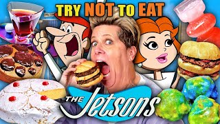 Try Not To Eat  The Jetsons (DialaMeal, Martian Meatballs, SpaceBurger)