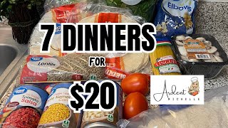 7 EASY FAMILY MEALS | $20 GROCERY BUDGET | FEEDS A FAMILY OF 4