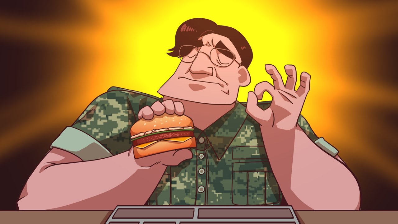 공익이 먹어본 밀리터리버거는.... (델로)