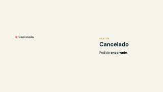 Status do pedido: o que cada cor quer dizer | Tutorial Eisme