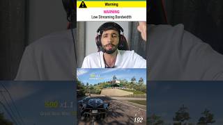 Low Streaming Bandwidth Error | FH6 #forzahorizon6 #error #shorts