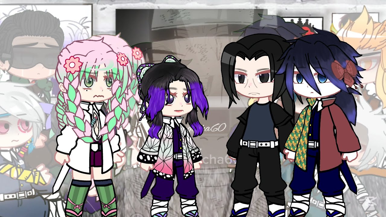 hashiras reagindo ao rap do Itachi (tomioka as) DESCRIÇÃO!!