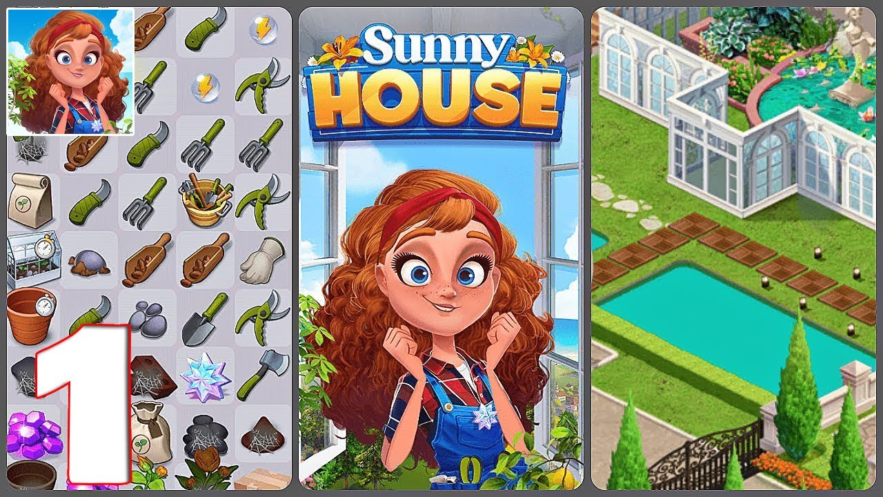 Merge Manor : Sunny House - Gameplay Walkthrough Part 1 (iOS, Android ...