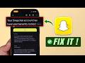 How to Unlock Permanently Locked Snapchat Account! [Updated Process] Mp3 Song