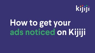 How to get your ads noticed on Kijiji | Tips to make and save money from home screenshot 4