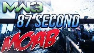 MW3: Insane 87 Second CM901 MOAB on Outpost!
