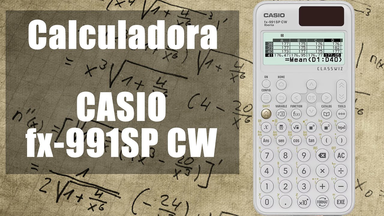 Calculadora Científica CASIO FX-991SP CW (10+2 dígitos)