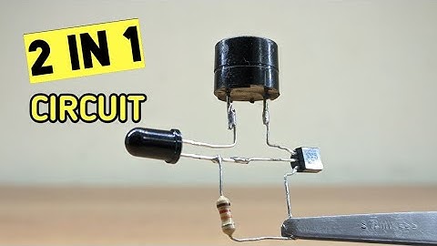 Awesome 2 in 1 electronic diy circuit using bc547 and photodiode