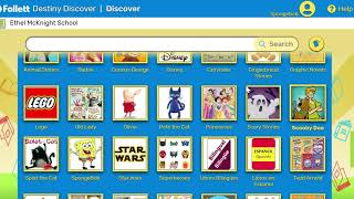 Reserving Books with Destiny Discover
