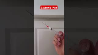 Caulking Trick To Get Into Small Tight Spaces Using A Syringe & Needle